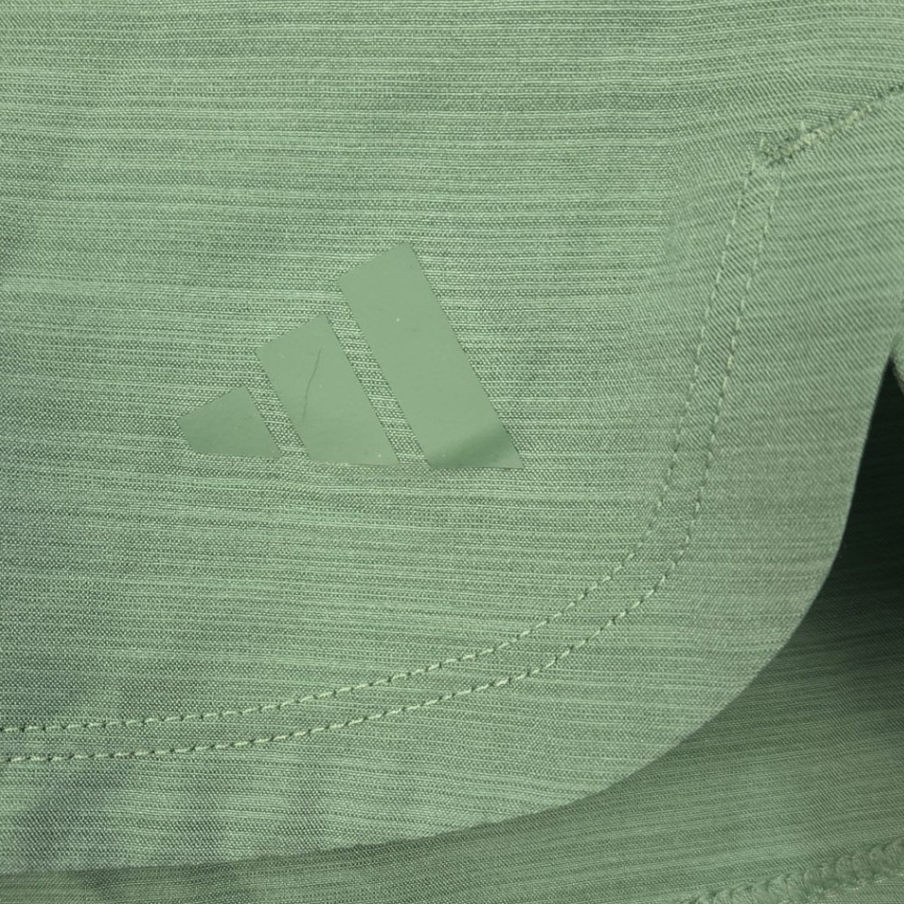 Adidas Womens Pacer High Rise Training Shorts XL 3" Inseam Green Lightweight New - Picture 3 of 9